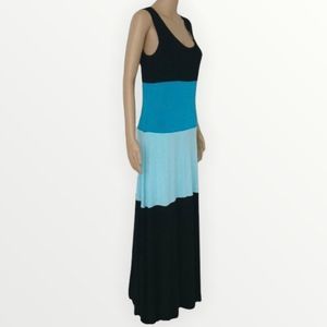 CALVIN KLEIN Colour-Block Maxi Dress